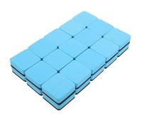 30 Pièces Effaceur Magnétique Mini en Eva Feutre | Compact et Portable, Fixation Stable, Usage Bureau et Fournitures Enseignants, pour Tableau Blanc et Classe