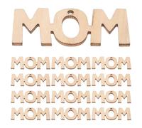 30 Pièces Étiquettes en Bois à Suspendre, Bricolage | Bois Beige à Surface Lisse, Décor Polyvalent et Souvenir Solide, pour Garçon et Filles, Tout-petits, Occasions