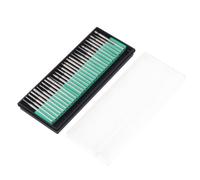 30 Pièces Fraises Diamantées Tête de Broyage Diamètre | Acier Inoxydable, Tête Diamantée Argenté, Compatible Outils Multifonctions, Travail Fin sur Matériaux Durs