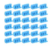 30 Pièces Gomme Bleue Cool en Tpr, Taille Compacte | Lettrage Motivant, Format Pratique, pour Bureau et Rentrée Scolaire, Ensemble de Récompenses Classe