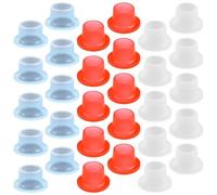 30 Pièces Joint Robinet, Joints D'étanchéIté en Silicone pour Robinet Interface Universelle 4 Points Joint Anti-Fuite pour Robinets Tuyau en Caoutchouc Rondelles Robinet