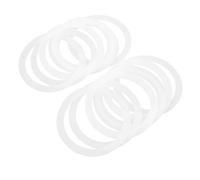 30 Pièces Joints D’étanchéité en Silicone, Couvercles Verre | Caoutchouc pour Bocaux Conserves, Anneaux Blancs, Usage Polyvalent, Fermeture Hermétique, Anti-fuite