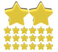 30 Pièces Mini Effaceur Magnétique Étoile en Feutre | Nettoyage Doux, Forte Adhérence, Format Compact, pour ole, Élèves et Enseignants
