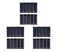 30 Pieces Panneau Solaire Nouveau 0.5 V 100 MA Panneaux Solaires Panneaux Photovoltaiques Module Solaire Chargeur de Batterie DIY 53 x 18 x 2.5mm