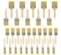 30 Pièces Pinceaux à Peinture 23/35/45/60 mm Pinceau Peinture Mur Pinceau | Large Spalter Pinceaux Plat Pour Meubles Ensemble de Pinceaux Pour Vernis Huiles Peintures Murales