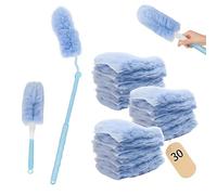 30 Pièces Plumeau Poussiere Recharge pour Swiffer Duster