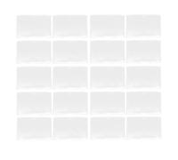 30 Pièces Pochette Autocollante pour Cartes Pvc, Étiquettes | PVC Transparent, Pose Adhésive Amovible, Rangement Simple, Cartes D’index, Usage Scolaire et Bureau