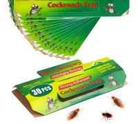 30 Pièces Produit Anti Produit Cafard Puissant , Anti Cafard Piège Cafard Collant Piège à Cafards Anti Blattes et Cafard Interieu