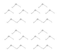 30 pièces Ressorts de Rechange de V pour Cisaille à élaguer | Acier, Double Structure Symétrique, Extrémités Arrondies, Force Stable, pour Taille Précise