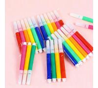 30 pièces/Set Mini marqueurs, comprend 6/12 couleurs, design portable, convient pour la peinture, le coloriage, le marquage et la prise de notes à l'école, au bureau et à la maison, rentrée scolaire 1
