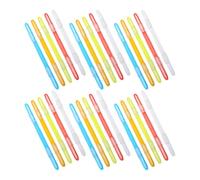 30 Pièces Trombone de Bureau en PP pour Reliure Dossier | Attache Papier Compacte, Usage Polyvalent, Organisation Feuilles, Accessoire Bureau Travail, Lot Pratique Couleur Aléatoire