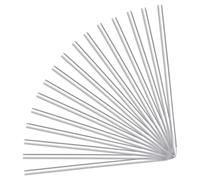 30 Pièces Tuteur pour Plantes en Acrylique Transparent 15, 6 | Support Fiable et Polyvalent, Installation Facile, pour Jardin et Plantes Grimpantes, Lot