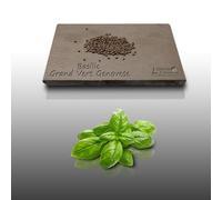 300 Graines Aromatiques À Semer - Le Grenier D'abondance - Basilic Grand Vert Genovese - Ocimum Basilicum Var. Genovese