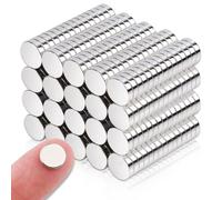 300 petits aimants en néodyme (8 x 2 mm) – Mini-aimants ronds pour tableaux magnétiques, tableaux d'affichage, réfrigérateurs, tableaux blancs, travaux manuels et photos