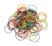 300 Pièces Assortiment D'élastiques Amortisseurs en Caoutchouc | Lot Multicolore, Usage en Classement et Travaux Créatifs, Bandes Extensibles, Maintien Sécurisé
