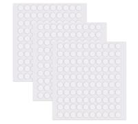 300 Pièces Autocollant Double Face,Pastilles Adhésives Ronds Colle 6mm×1mm | Autocollants Amovibles Transparente Adhésif Double Face Amovible Ruban Sans Trace pour Décorations de Fête,Bricolage,Maison