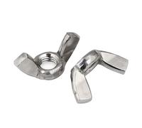 300 pièces écrous à oreilles papillon M3 M4 M5 M6 M8 M10 M12 en acier inoxydable zingué serrer la main Pour Bricolage(M3)