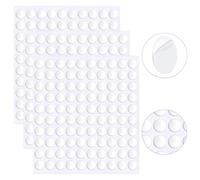300 Pièces Ruban Double Face, Pastille Adhesive Double Face, Colle Ballon, Double Face Autocollant Adhésif Acrylique Rond, Amovibles, pour Ballons, Décorations de Fête, Artisanat, Photos (10mm)