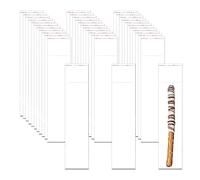 300 Pièces Sachets Transparents avec Fermeture Adhésive 5x20cm Sacs en Cellophane Auto-Adhésifs Clairs longs Sacs en OPP Plastique Autocollant 50µm pour Bijoux Bougies Chocolat(5 Tailles au Choix)