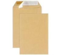 300 pochettes en papier kraft - 16,2 x 22,9 cm - Raja Marron G