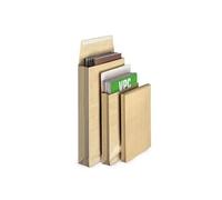 300 pochettes kraft renforcées dépliables - 22,9 x 32,4 cm -