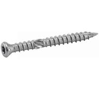 300 Vis pour Terrasse Tête Fraisée Réduite Six Lobes Double Filet 5 x 70 mm - Inox A4 - D-Work