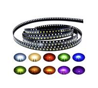 3000 pièces, diode LED 0805 SMD 2,0x1,25 mm, haute luminosité | Faisceau 120°, 0,06 W, rouge blanc bleu jaune orange vert for bricolage et indicateur(Blue)