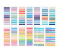3000 Pièces Marque Page Adhesif,Multicolore Sticky Notes Autocollantes D'index Inscriptible Sticky Tabs Pour Marquage Annotation Livre Classification Des Notes