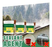 300g Produit d'étanchéité transparent et imperméable + pinceau, convient pour les murs extérieurs, la salle de bain, les toilettes, le sol, agent d'imperméabilisation pour carrelage, peinture anti-fui