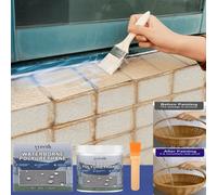 300g Revêtement de réparation de fuite transparent à base d'eau, adhésif pénétrant, revêtement imperméable intérieur et extérieur, séchage rapide et durable, anti-humidité, résistant aux UV et au gel,