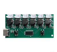 300ml/h 6-Nozzle Mist Humidificateur Module avec interrupteur, alimenté par USB, pour la culture hydroponique à la maison, design léger, noir