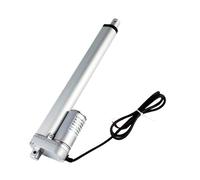 300mm/12"stroke linear actuator, 225LBS/100KGS/1000N load Max 1500N/150kg 12V/24V small linear actuator CZAOINCU(600N 12 MM S_12V BLACK 300MM)