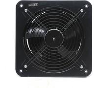 300mm Ventilateur de salle de bain Ventilateur mural Ventilateur d'extraction silencieux (noir) pour cuisines Salle de bain