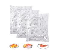 300PCS Film Alimentaire Reutilisable,Charlotte Alimentaire Reutilisable,Film Etirable Elastique en Plastique Jetable,Sacs de