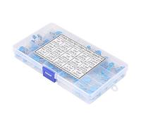 300pcs Kit Condensateur Céramique Assortiment 15 Valeurs 0.1nF 22nF Condensateur Haute Tension Avec Boîte De Rangement Pour Électronique Réparation