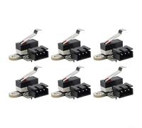 3018 Prover/3018 MX3 Lot de 6 interrupteurs miniatures avec câble à 3 broches de 1 m, normalement fermé