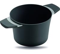 30251 Squality Casserole en fonte 2.5l volume, 20cm, sans graisse, anthracite, Vitrocéramique/Gas