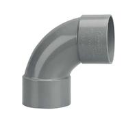 3025822 Coude PVC 87°30 D75 75 mm gris double-femelle