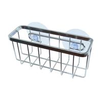 304 acier inoxydable éponge rack cuisine ventouse étagère accessoires de cuisine