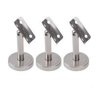 304 Stainless Steel Handrail Bracket 60mm Adjustable(80mm-A) | 304 stainless steel, rust resistant, 60mm size, adjustable design, sturdy support for stairs