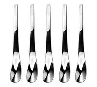 304 Stainless Steel Ice Cream Spoon, Durable Dessert Scraper | Premium 304 stainless steel scraper, efficient design for desserts, fits for home use Argenté 5pcs