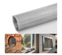 304 Tissé en Acier Inoxydable, Grille Anti Rongeur Grillage Maille Fine | Résistant Déchirure pour Ventilation Domestique, Moustiquaire Fenêtre, Filtre, Facile Découper(1.2x8m/3.94x26.24ft)