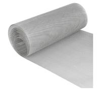 304 Tissé en Acier Inoxydable, Treillis en Acier Inoxydable | Résistant Déchirure pour Ventilation Domestique, Moustiquaire Fenêtre, Filtre, Facile Découper(1.2x9m/3.94x29.52ft)