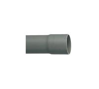 3040441 Tube d'évacuation PVC 4 m Ø80 mm M1 mâle-femelle gris