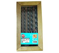 LEMAN Coffret 5 mèches de charpente 308.500.05 - HSS 12 à 20 mm - longueur 460 mm