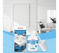 30g Peinture de réparation multifonctionnelle en émail blanc. Cette pâte de réparation peut restaurer l'éclat d'origine des objets, est durable et résistante, et peut réparer les rayures de surface su