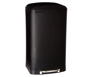30l metall-pedaleimer "ariane" schwarz - 5 five simply smart