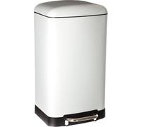 30l metall-pedaleimer "ariane" weiß - 5 five simply smart