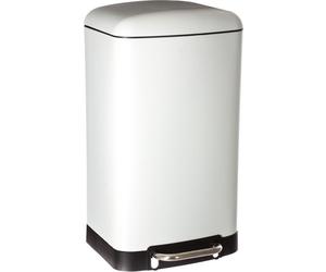 30l metall-pedaleimer "ariane" weiß - 5 five simply smart
