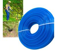30m Fil de tondeuse à gazon, accessoire de coupe dentelé, 2,4mm rond, fil de coupe en nylon universel et durable, outil de jardinage, outil de désherbage de jardin 2,4 mm x 30 mmABS